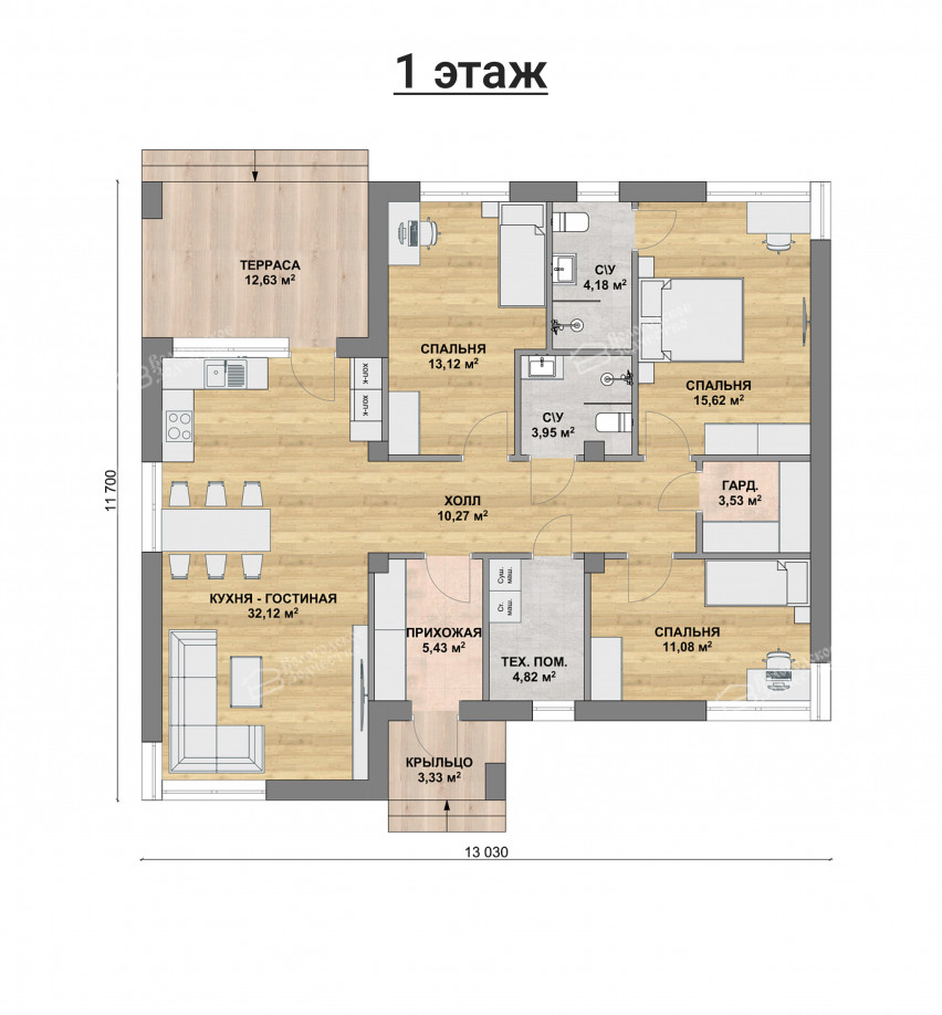 Дом из камня VZ-774